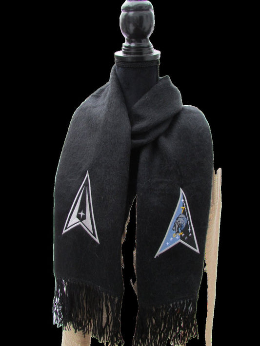 US Space Force Delta 7 Alpaca Scarf - Limited Edition