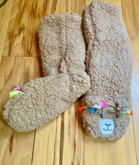 Alpaca Character Lounge Slippers